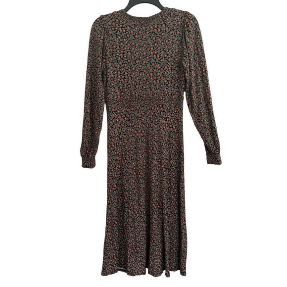 Boden Long Sleeve Empire Jersey Women's Tea Dress Multicolored Size 6R - Picture 3 of 6